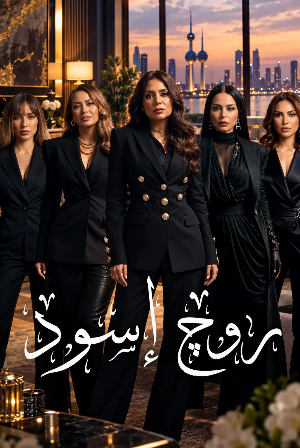 مسلسل روج اسود الحلقة 1 الاولي
